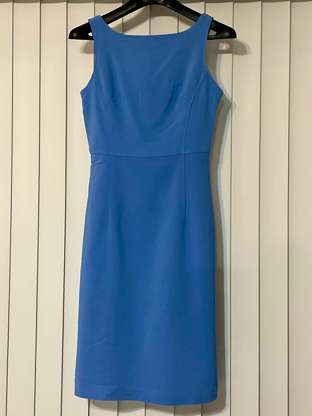 Express Stretch Cornflower blue Sleeveless Sheath Dress - Size 3/4